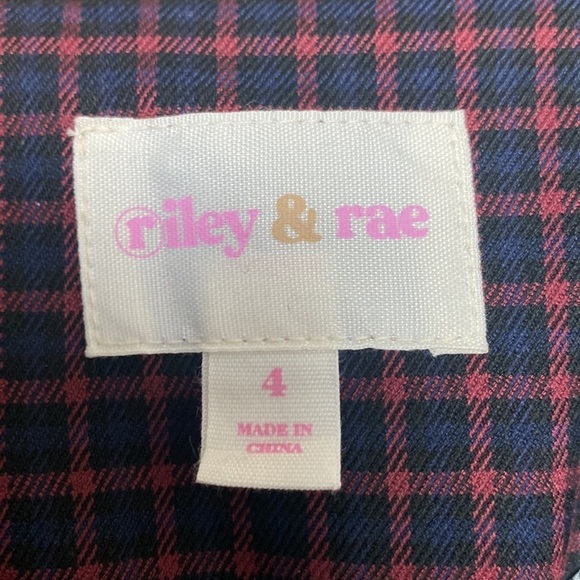 Riley & Rae Mini-checkered Blazer Size 4 - Picture 4 of 12